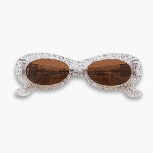 INDY SoHo Round Glitter Sunglasses